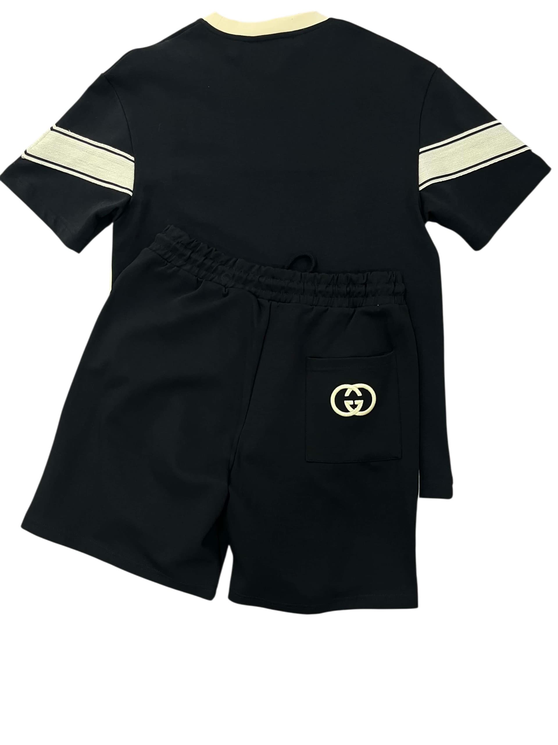 Ensemble GUCCI GCI SHRT HR26 BM M BLACK/WHITE