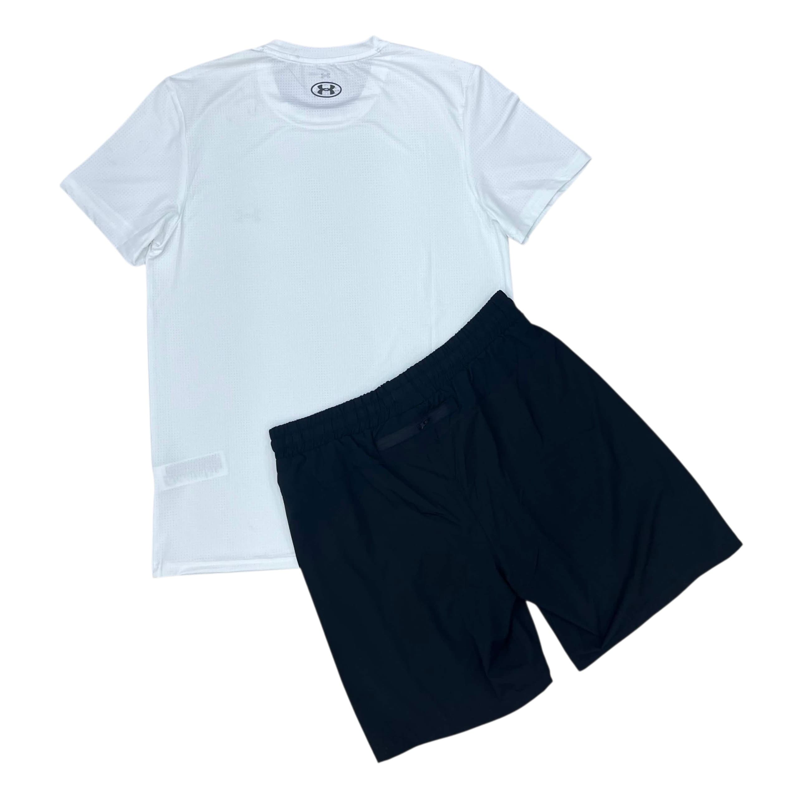 Ensemble UNDER AR SPORT SHRT26 BMPR XL BLANC