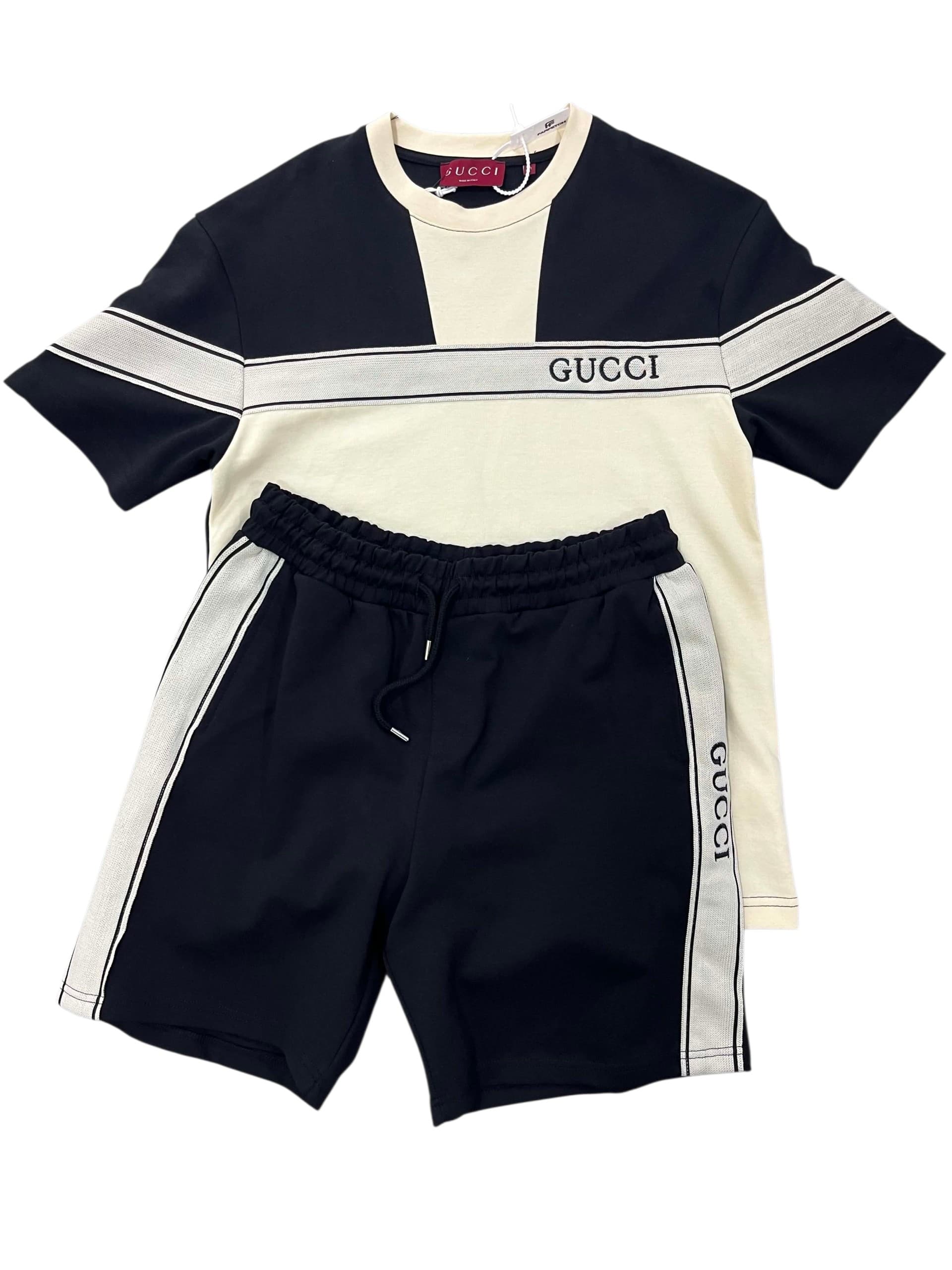 Ensemble GUCCI GCI SHRT HR26 BM M BLACK/WHITE