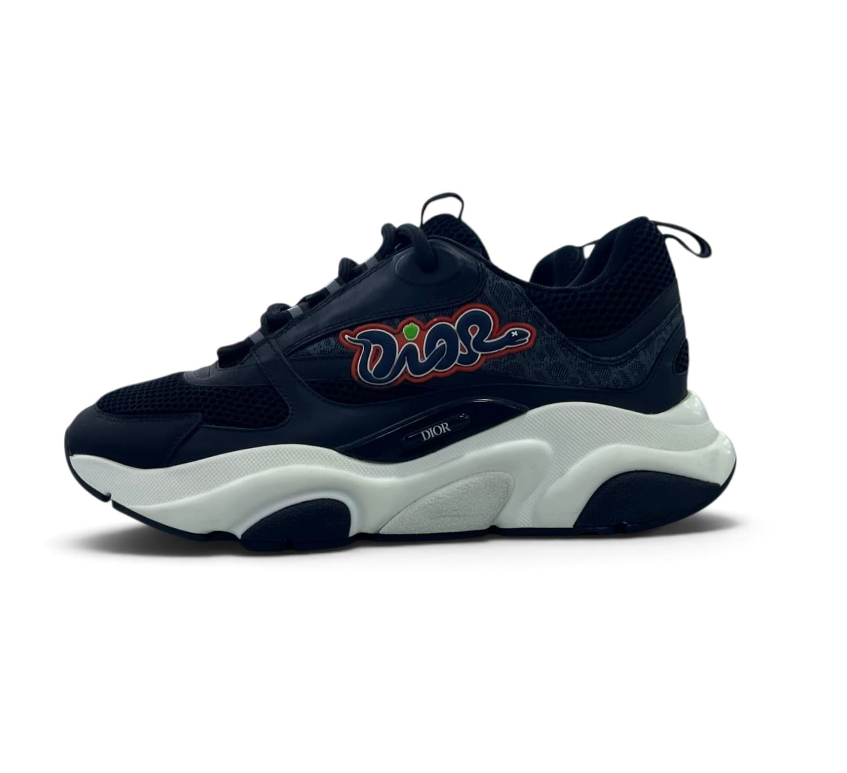 Basket DIOR B22 SNAKE GS NOIR 40