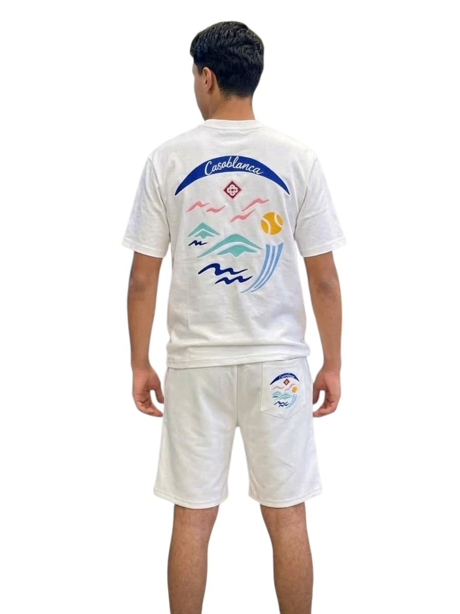 Ensemble CASA  CS SHRT TOP26 BM M BLANC