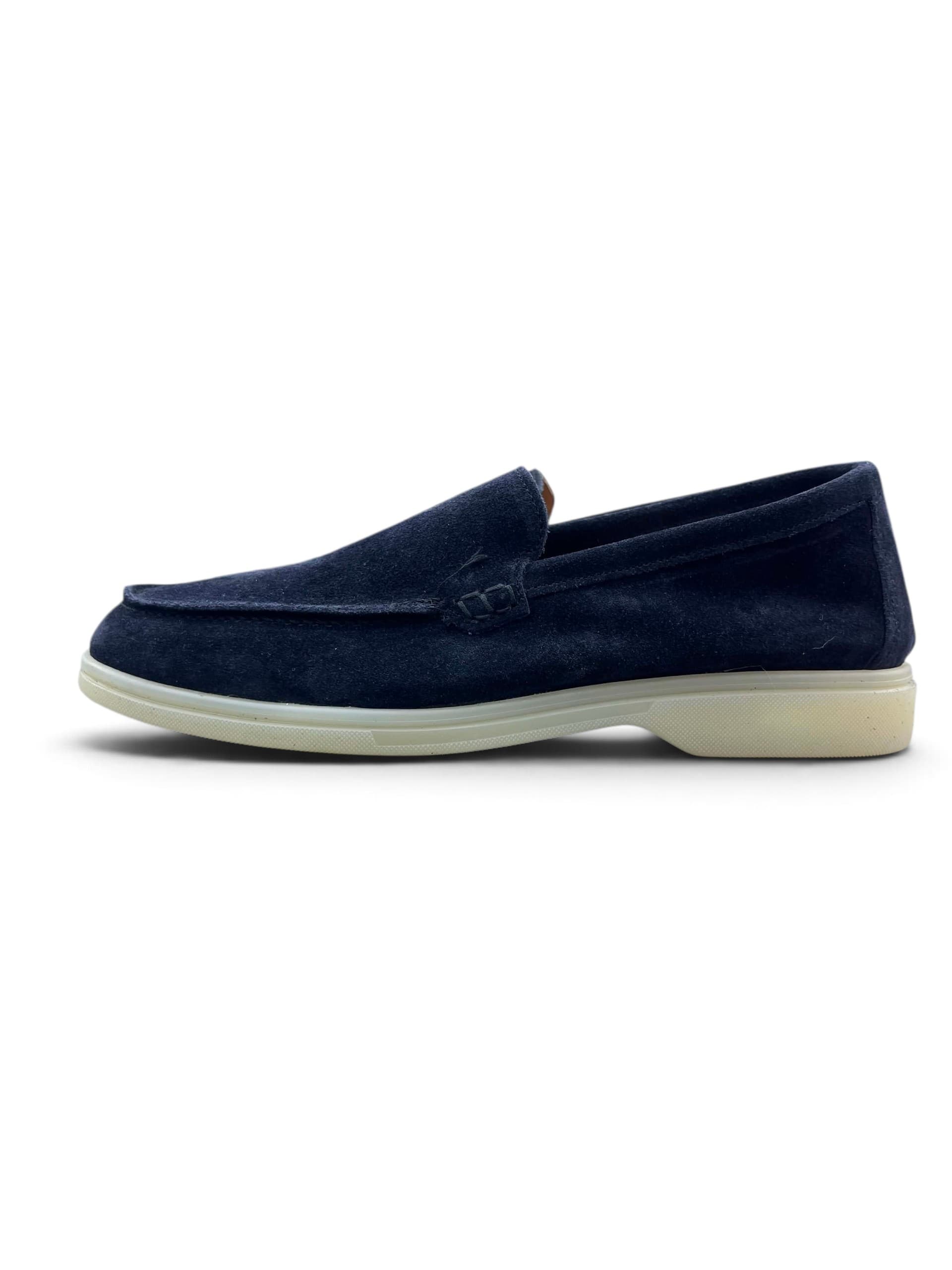MOCASSIN MANELLI  MLI SMPL 800 BM BLEU 44